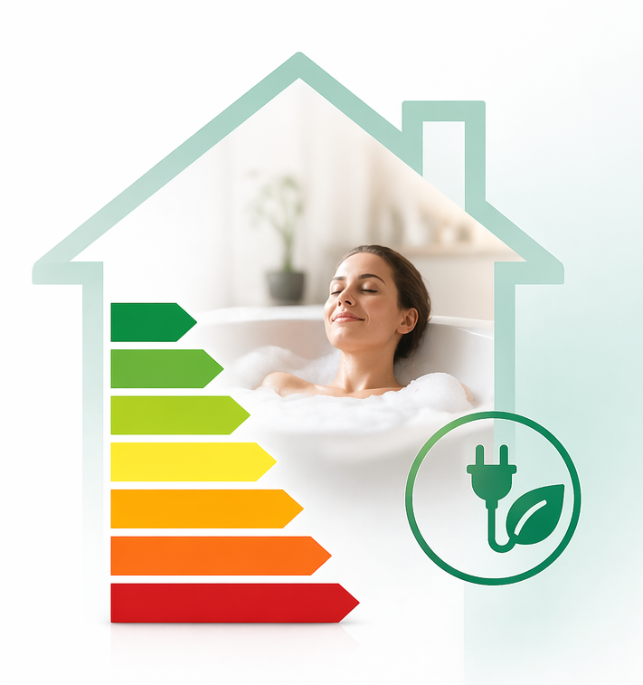 El aroSTOR VWL B 200 incorpora refrigerante natural R290, una solución altamente eficiente que reduce el impacto ambiental y mejora el rendimiento del sistema. Su clasificación energética A+ garantiza un consumo optimizado y un funcionamiento eficiente durante todo el año.